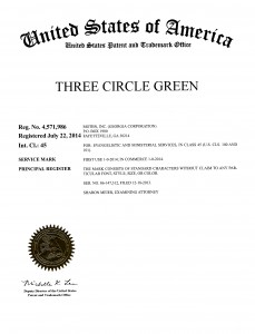 6 TM Three Circle Green 3j